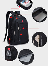 Load image into Gallery viewer, 2020 New Fashion Men school Backpack soft bag Leather Male Luxury Casual Travel Waterproof Backpack Large Capacity Laptop Bags