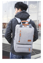 Load image into Gallery viewer, Cross Border Customizable Backpack Male STUDENT'S School Bag Travel Bag Multi-functional Casual Laptop Computer Bag Wholesale on