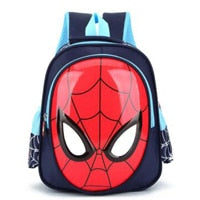 Load image into Gallery viewer, 3D Spiderman backpack Super heroes school bag boy waterproof children bag 3-12 years