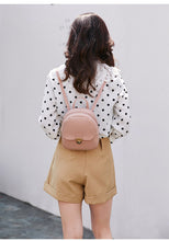 Load image into Gallery viewer, 2020 Mini Backpack for Women Bagpack Fashion Shoulders Small Backpack Letter Purse Mobile Phone Messenger Rucksack Mochila Solid
