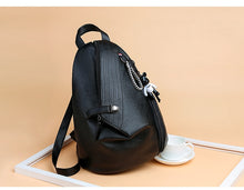 Load image into Gallery viewer, 2020 New Backpack Female Simple Solid Color Large Capacity School Bag Fashion Personality Anti-theft Travel Bag
