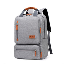 Load image into Gallery viewer, Cross Border Customizable Backpack Male STUDENT&#39;S School Bag Travel Bag Multi-functional Casual Laptop Computer Bag Wholesale on

