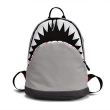 Load image into Gallery viewer, 3D Cartoon Shark Backpack age 1-3 Toddler Canvas backpack Kids Children bookbag Kindergarten School bag for girls boys Mochila

