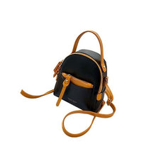 Load image into Gallery viewer, WoMan Mini Backpack Casual Sweet Style PU Leather 2 Zipper Ladies
